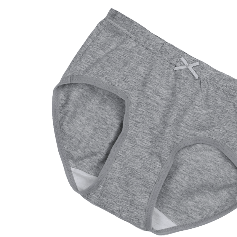 THREE-PACK UNDIES WHITE/BEIGE/GRAY