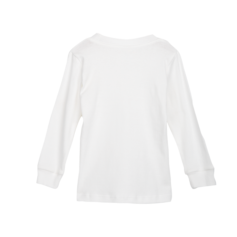 LONGSLEEVES PAJAMA SET WHITE