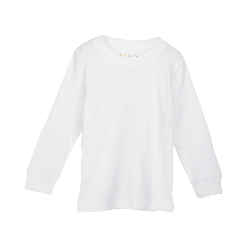 LONGSLEEVES PAJAMA SET WHITE