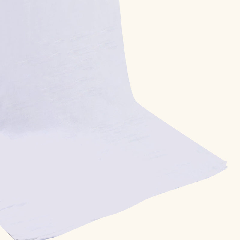 M02 Plain White Muslin Wrap/Swaddle