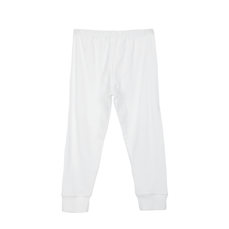 LONGSLEEVES PAJAMA SET WHITE