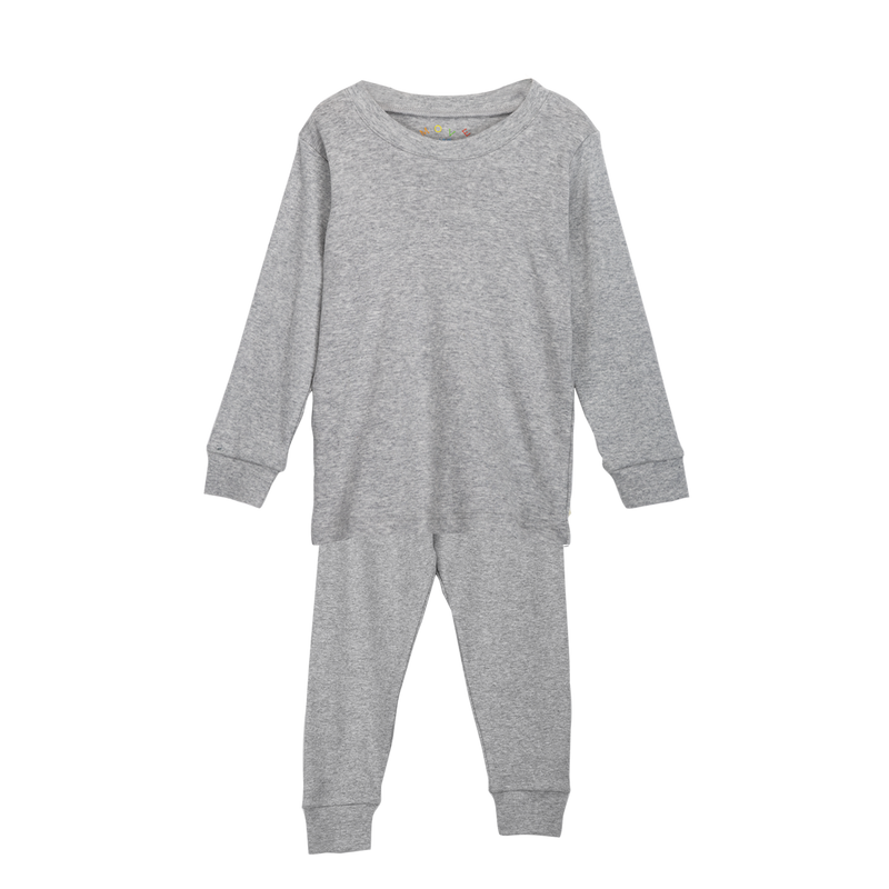 LONGSLEEVES PAJAMA SET GRAY
