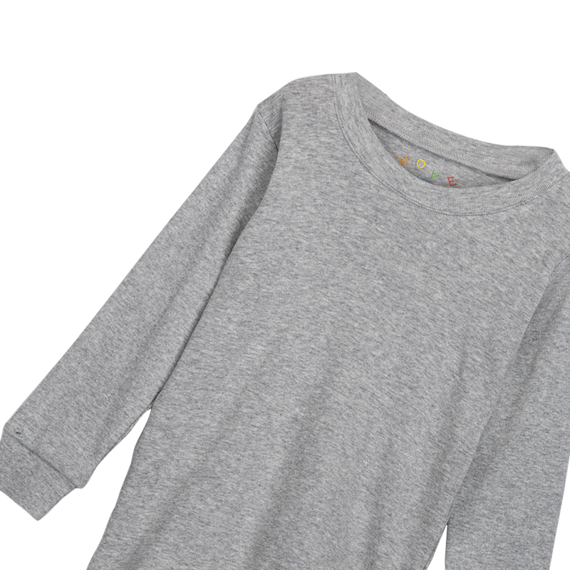 LONGSLEEVES PAJAMA SET GRAY