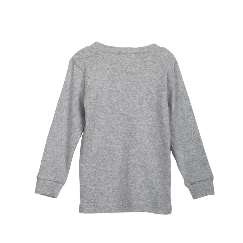 LONGSLEEVES PAJAMA SET GRAY