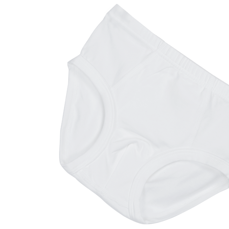THREE-PACK BRIEFS WHITE/GRAY/BLACK