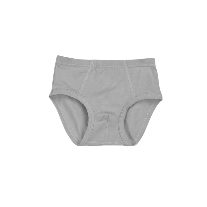 THREE-PACK BRIEFS WHITE/GRAY/BLACK
