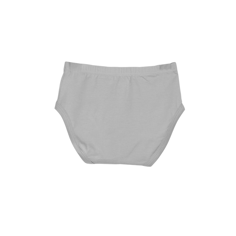 THREE-PACK BRIEFS WHITE/GRAY/BLACK