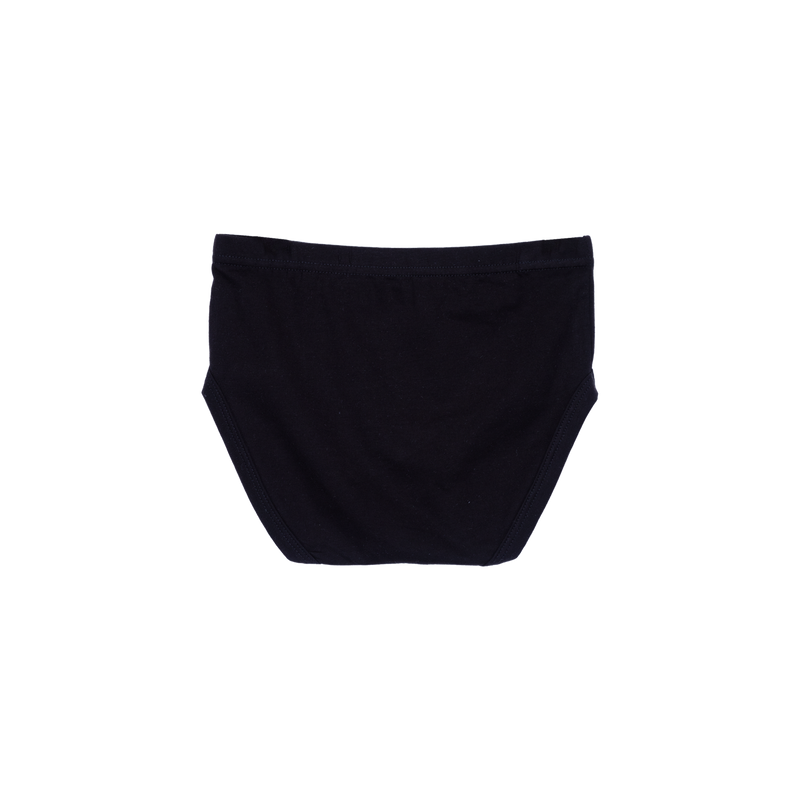 THREE-PACK BRIEFS WHITE/GRAY/BLACK