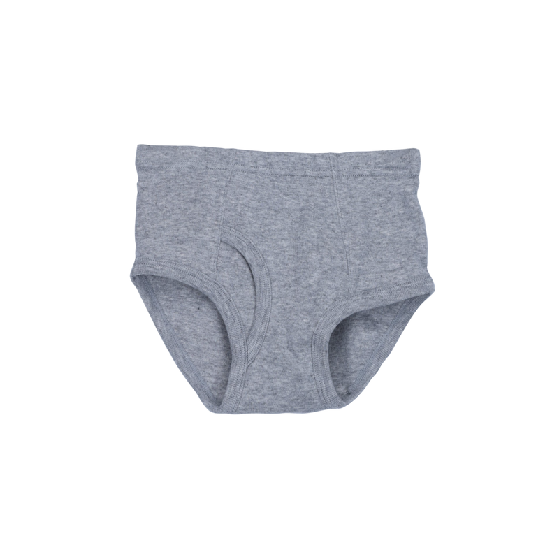 THREE-PACK BRIEFS WHITE/GRAY/BLACK
