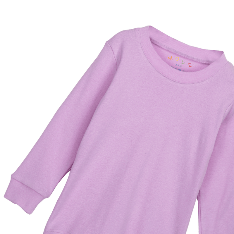 LONGSLEEVES PAJAMA SET PURPLE