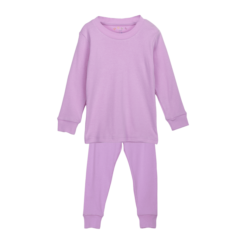 LONGSLEEVES PAJAMA SET PURPLE