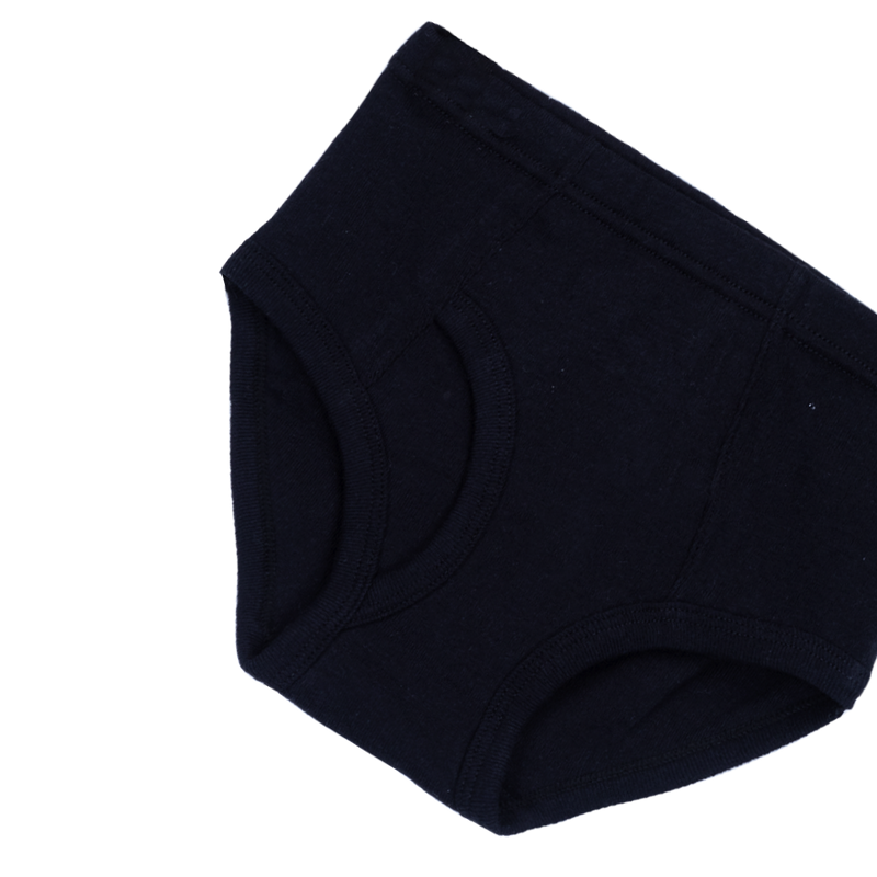 THREE-PACK BRIEFS WHITE/GRAY/BLACK