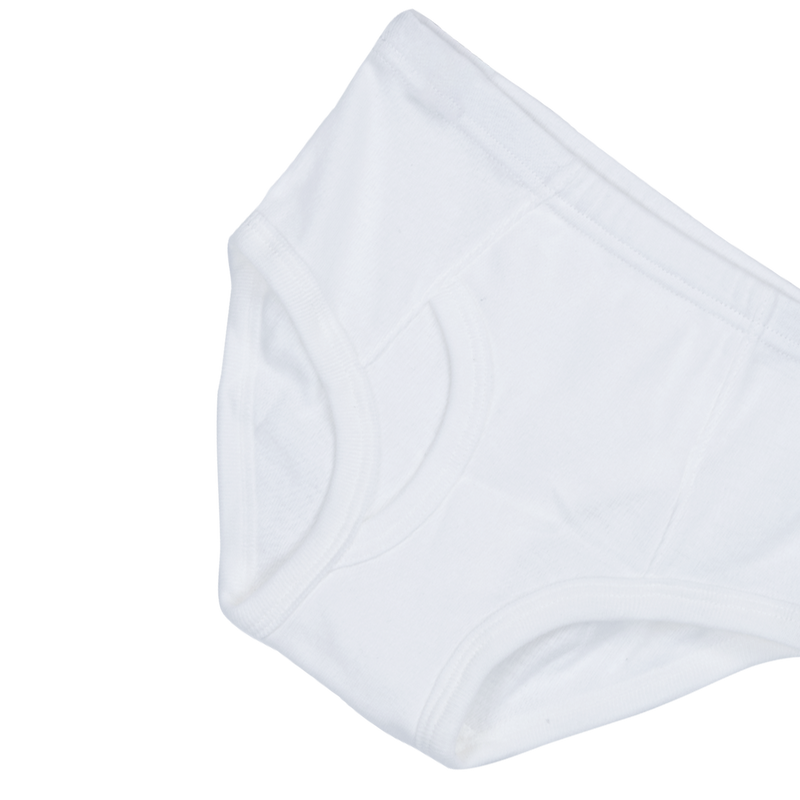 THREE-PACK BRIEFS WHITE/GRAY/BLACK