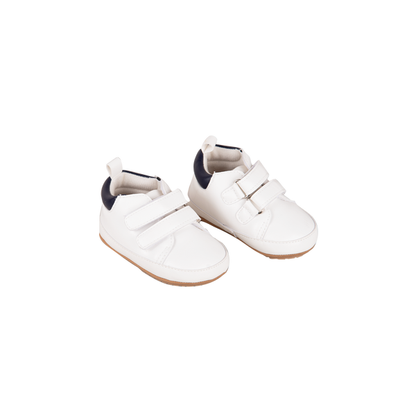 AKEEM White/Navy Blue