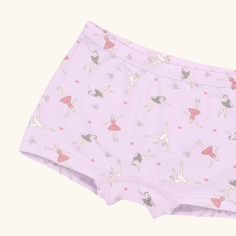 BALLERINA THREE-PACK BOYSHORTS