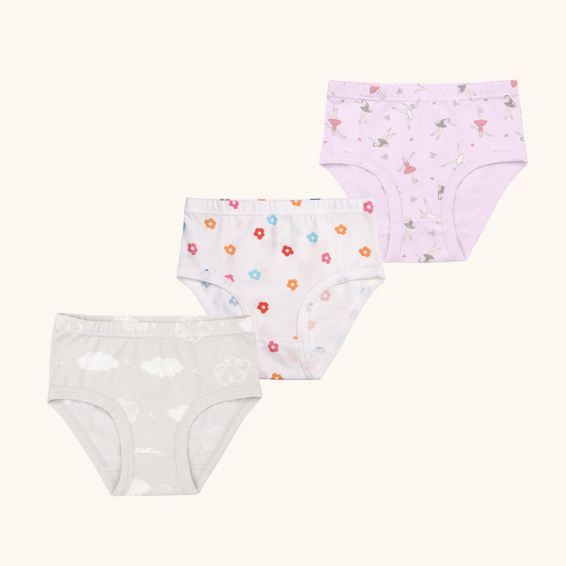 BALLERINA THREE-PACK UNDIES
