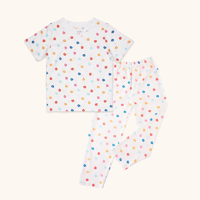 FLOWERS PAJAMA SET