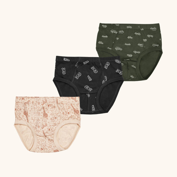 SAFARI THREE-PACK BRIEFS