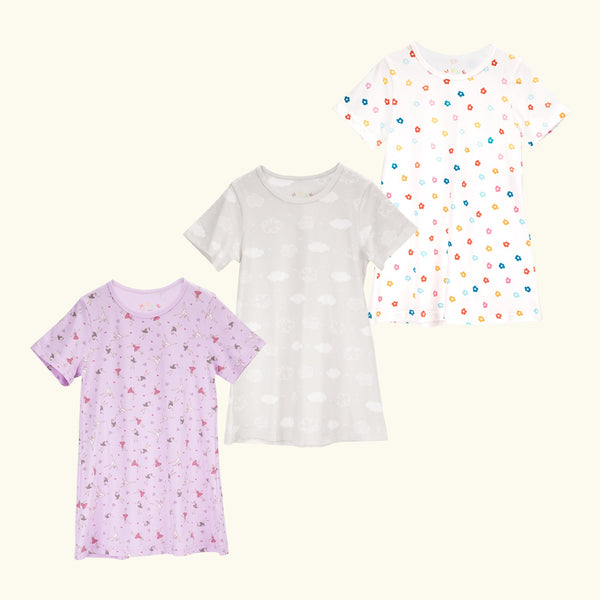 BALLERINA THREE-PACK SHIRT DRESS