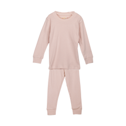 LONGSLEEVES PAJAMA SET LIGHT PINK