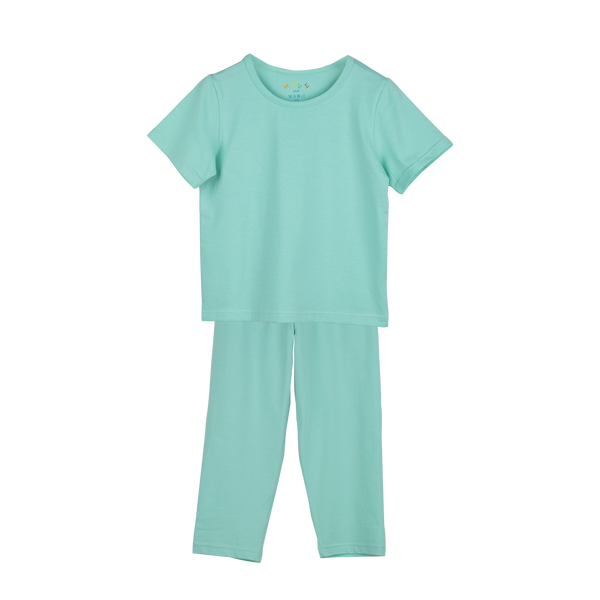 PLAIN PAJAMA SET Green